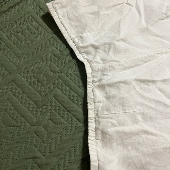 J. Jill Ivory Linen Pants - Picture 4 of 5